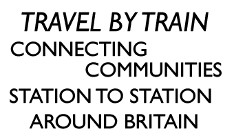 Travel By Train Locatory Title